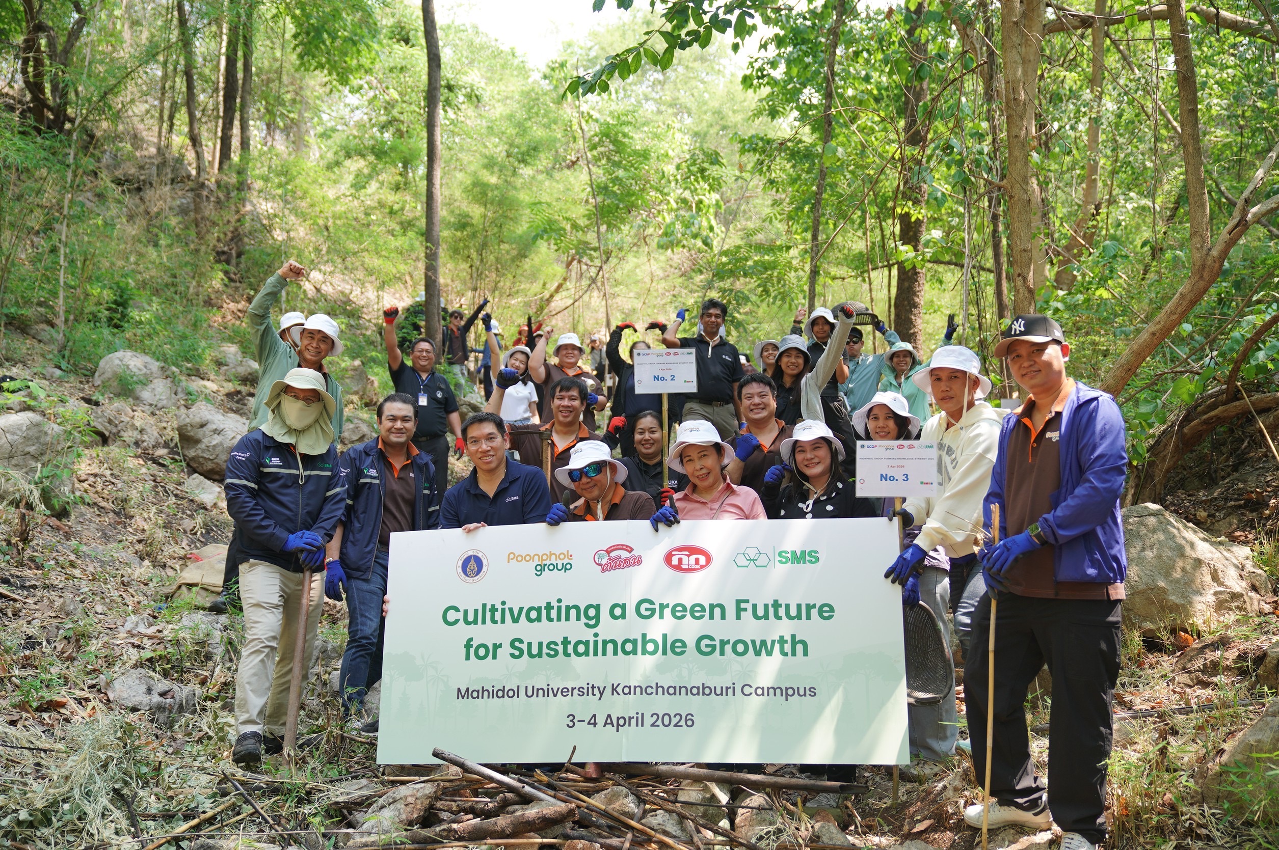 Poonphol Group Leads Green Action with Partners Through Environmental Initiatives