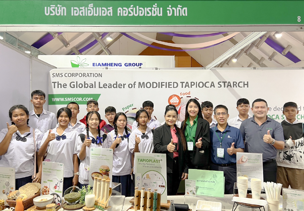 SMS Showcased the Versatility of Tapioca at Thailand Tapioca Expo Korat 2024