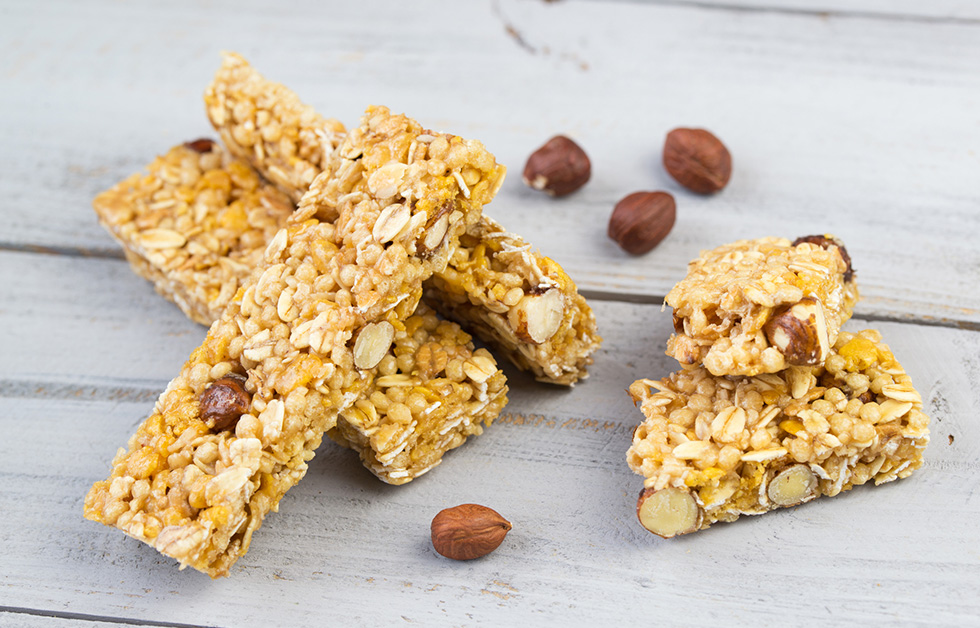 Cereal Bars, pregelatinized starch, แป้งมันสำปะหลังดัดแปร, แป้งพรีเจล, ซีเรียลบาร์ กรอบ