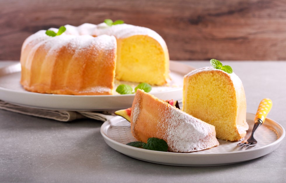 Eggless Sponge Cake 